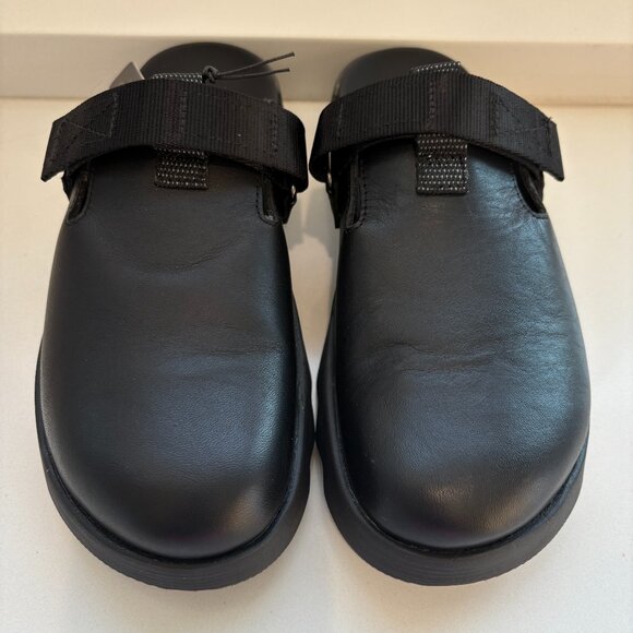 Sorel Viibe Clogs Leather Slip On Mules Black Size 7 NEW - Picture 6 of 8